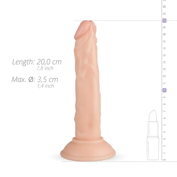 Real Fantasy Blane - dildo realista - 20 cm - color piel