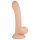Real Fantasy Vince - Dildo con testículos y prepucio - 19.5 cm (natural)