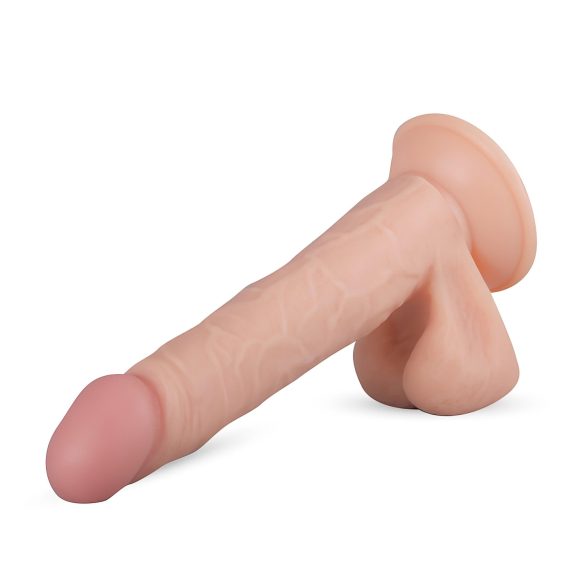 Real Fantasy Felix - dildo realista con testículos - 22cm - color natural