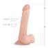 Real Fantasy Felix - Dildo realista de 22 cm (natural)
