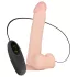 Real Fantasy Lewis - vibrador realista recargable - 22 cm - color natural