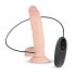 Real Fantasy Glynn - vibrador realista recargable - 25cm (color piel)