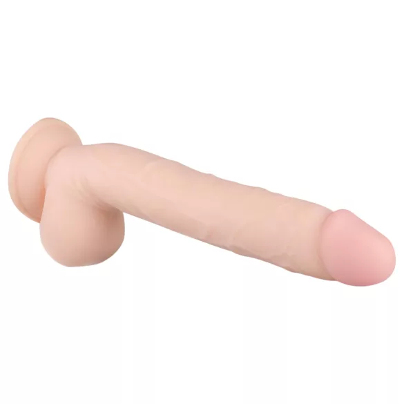 Real Fantasy Elvin - vibrador realista recargable - 28 cm - color natural