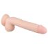 Real Fantasy Elvin - vibrador recargable realista - 28cm (natural)