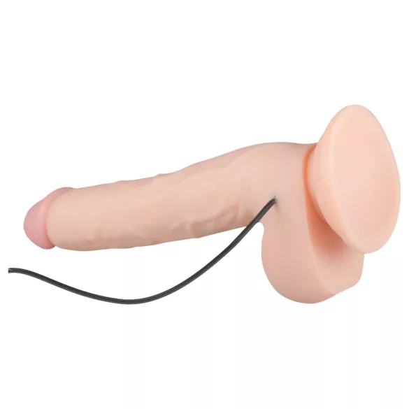 Real Fantasy Elvin - vibrador realista recargable - 28 cm - color natural