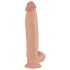 Real Fantasy Dwane - vibrador realista recargable - 31cm (natural)