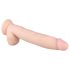 Real Fantasy Dwane - vibrador realista recargable - 31cm (natural)