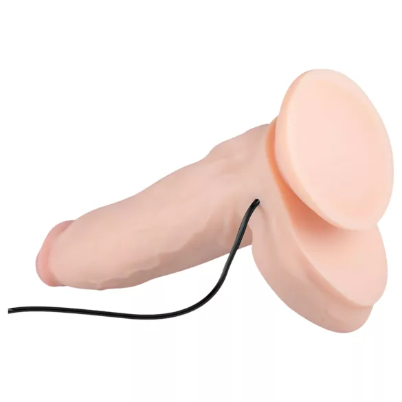 Real Fantasy Dwane - vibrador realista recargable - 31cm color natural