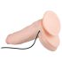 Real Fantasy Dwane - vibrador realista recargable - 31cm (natural)