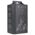 Saiz Premium - extractor de leche doble - pequeño - transparente y negro