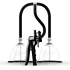 Saiz Premium - extractor de leche doble - pequeño - transparente y negro