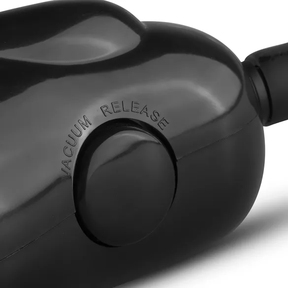 Saiz Premium - bomba automática para vagina - transparente y negro