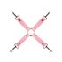Cofre de Placer Secreto - Set BDSM Avanzado de 14 Piezas (Rosa)