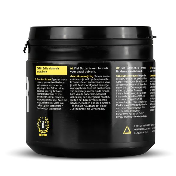 BUTTR - lubricante para fisting - manteca deslizable - 500ml