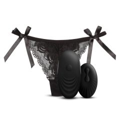   Sway No.3 - tanga vibrante recargable con radio - negro (S-L)