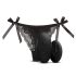 Sway No.3 - tanga vibrante recargable con radio - negro (S-L)