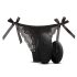 Sway No.3 - tanga vibrante recargable con radio - negro (S-L)