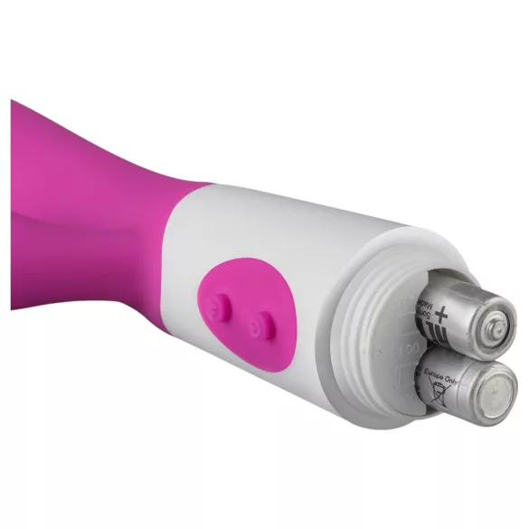 Teazers - vibrador realista con palanca para el clítoris (rosa)