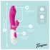 Teazers - vibrador realista con palanca para el clítoris (rosa)