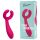 Easytoys Couple - vibrador pareja recargable, impermeable (rosa)