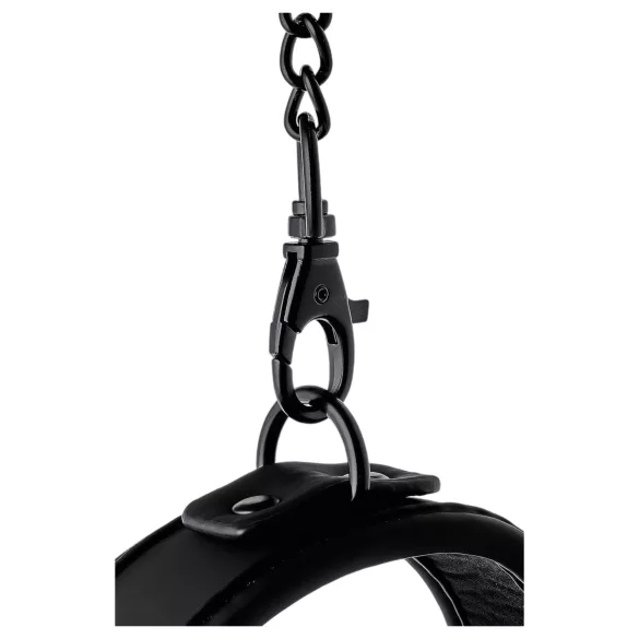 Blaze - collar y correa - cuero negro