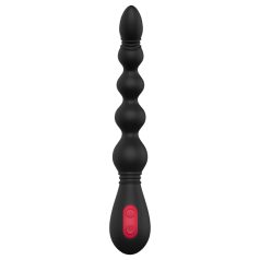 Cheeky Love - vibrador anal negro con cuentas recargable