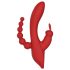 Revolución Roja Hera - Vibrador Recargable e Impermeable de 3 Ramas (Rojo)