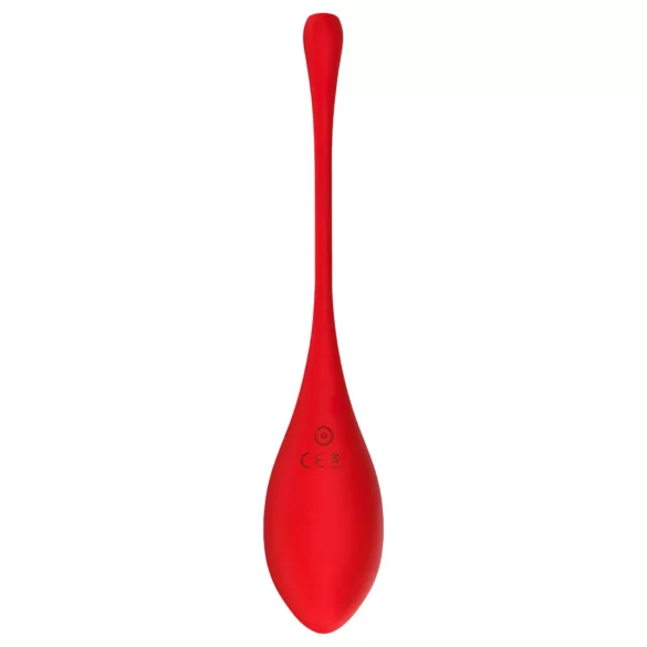 Red Revolution Metis - huevo vibrador recargable impermeable - rojo