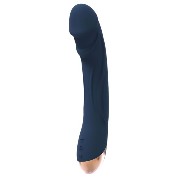 Diosa Boreas - vibrador G-spot calefactable recargable (azul)