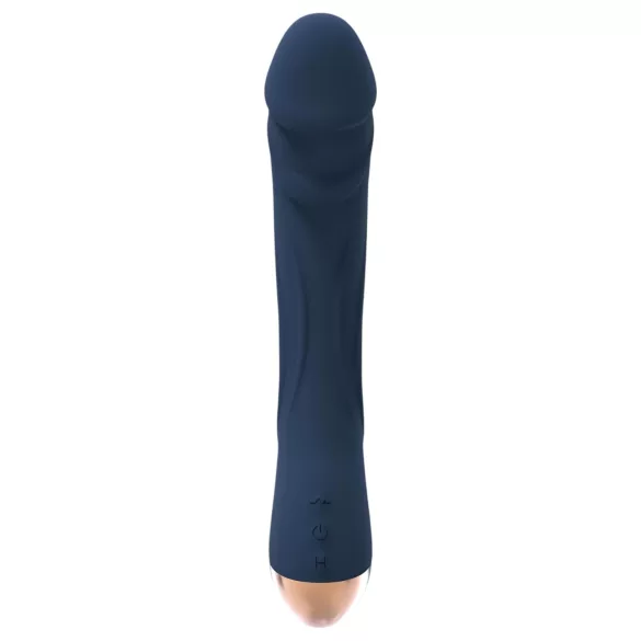 Goddess Boreas - vibrador punto G recargable con calor - silicona azul