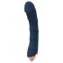 Goddess Atlas - Vibrador recargable, impermeable y calefactable para punto G (azul)