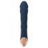 Goddess Atlas - Vibrador recargable, impermeable y calefactable para punto G (azul)