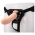 RealStuff Strap-On - dildo realista ajustable (natural)