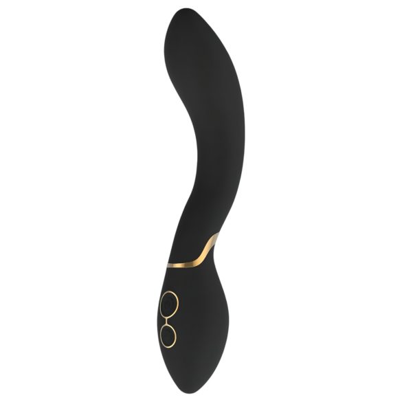 Elite Josephine - vibrador punto G recargable - silicona negra