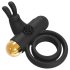 Elite Joel - Anillo Vibratorio Recargable para Testículos y Pene (Negro)