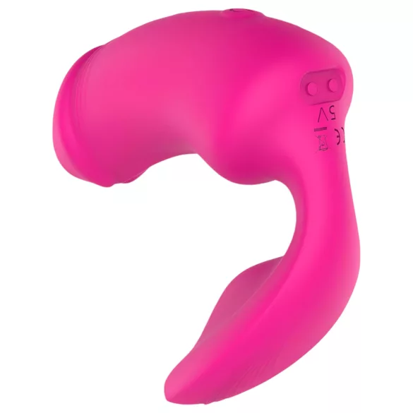 Vibes of Love Duo - vibrador 2 en 1 para clítoris (rosa)