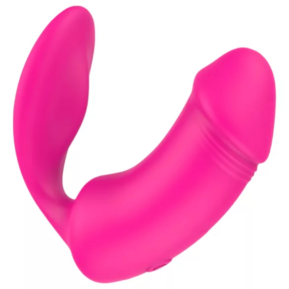 Vibes of Love Duo - vibrador 2 en 1 para clítoris (rosa)