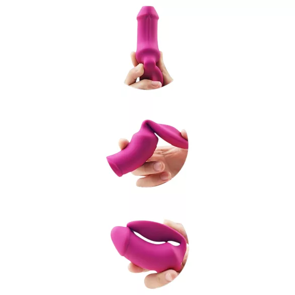 Vibes of Love Duo - vibrador 2 en 1 para clítoris (rosa)