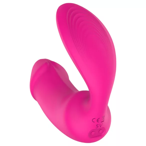 Vibes of Love Duo - vibrador 2 en 1 para clítoris (rosa)