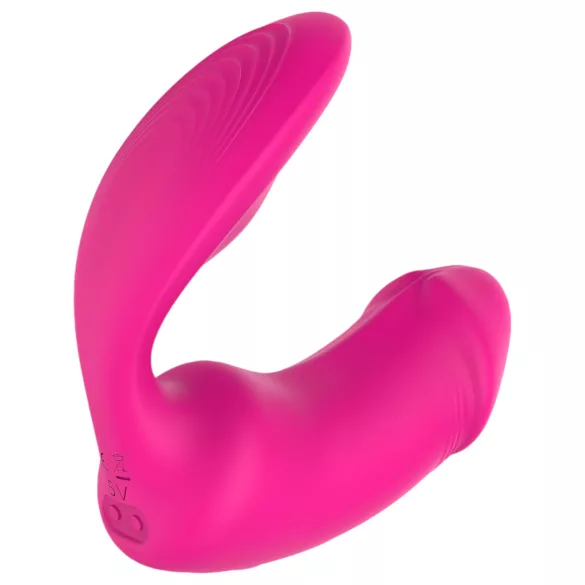 Vibes of Love Duo - vibrador 2 en 1 para clítoris (rosa)