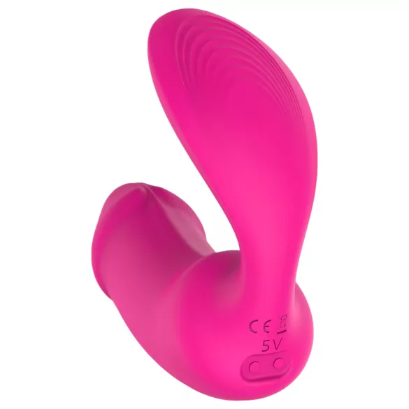 Vibes of Love Duo - vibrador 2 en 1 para clítoris (rosa)