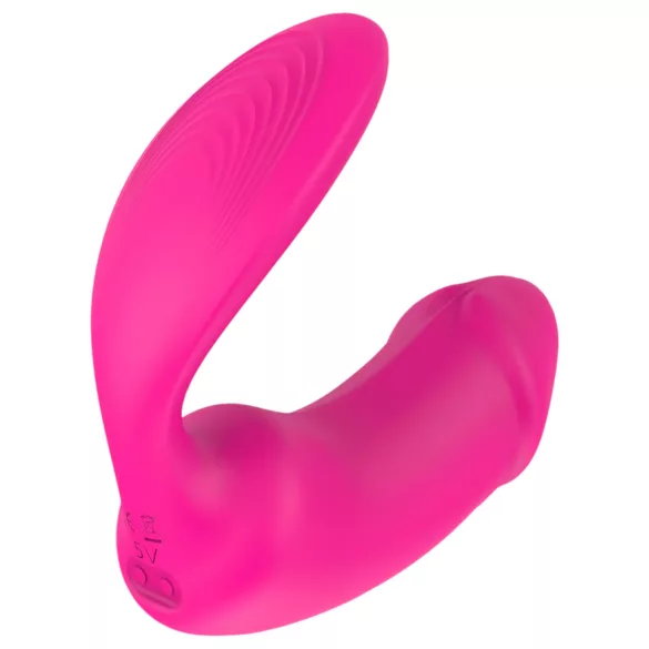 Vibes of Love Duo - vibrador 2 en 1 para clítoris (rosa)