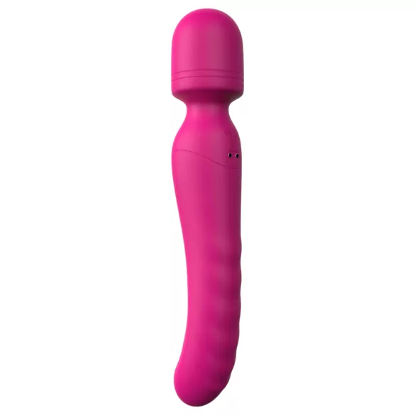 Vibes of Love - vibrador masajeador recargable con calor - silicona rosa