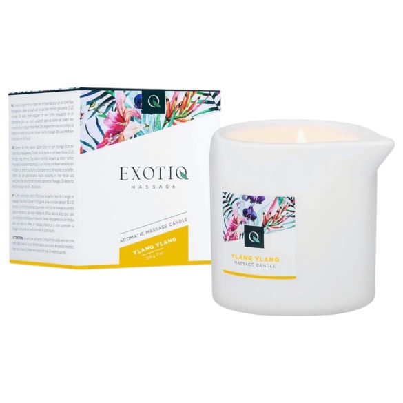Exotiq - Vela de Masaje Aromática - Ylang Ylang (200g)