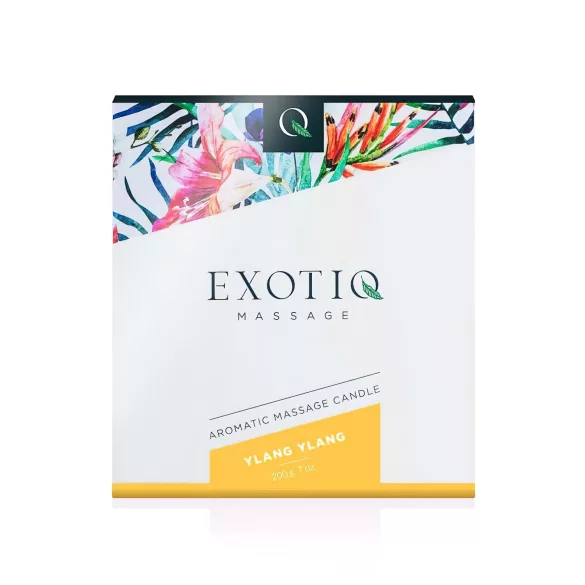 Exotiq - vela de masaje aromática - ylang ylang - 200g