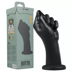 BUTTR Fist Corps - consolador fisting - silicona negra