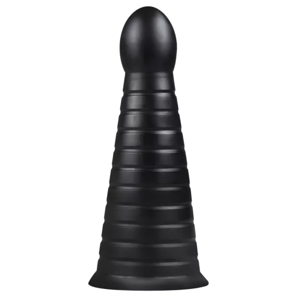 BUTTR Devil Dog - consolador con ventosa - silicona - negro