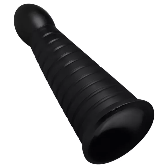 BUTTR Devil Dog - consolador con ventosa - silicona - negro
