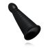 BUTTR Devil Dog - dildo con ventosa (negro)