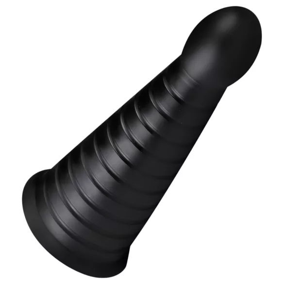 BUTTR Devil Dog - consolador con ventosa - silicona - negro